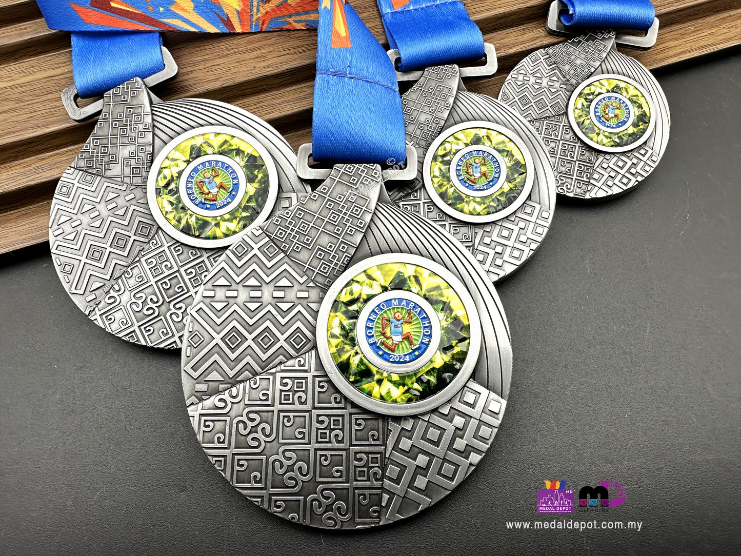 Borneo Marathon 2024 Medal