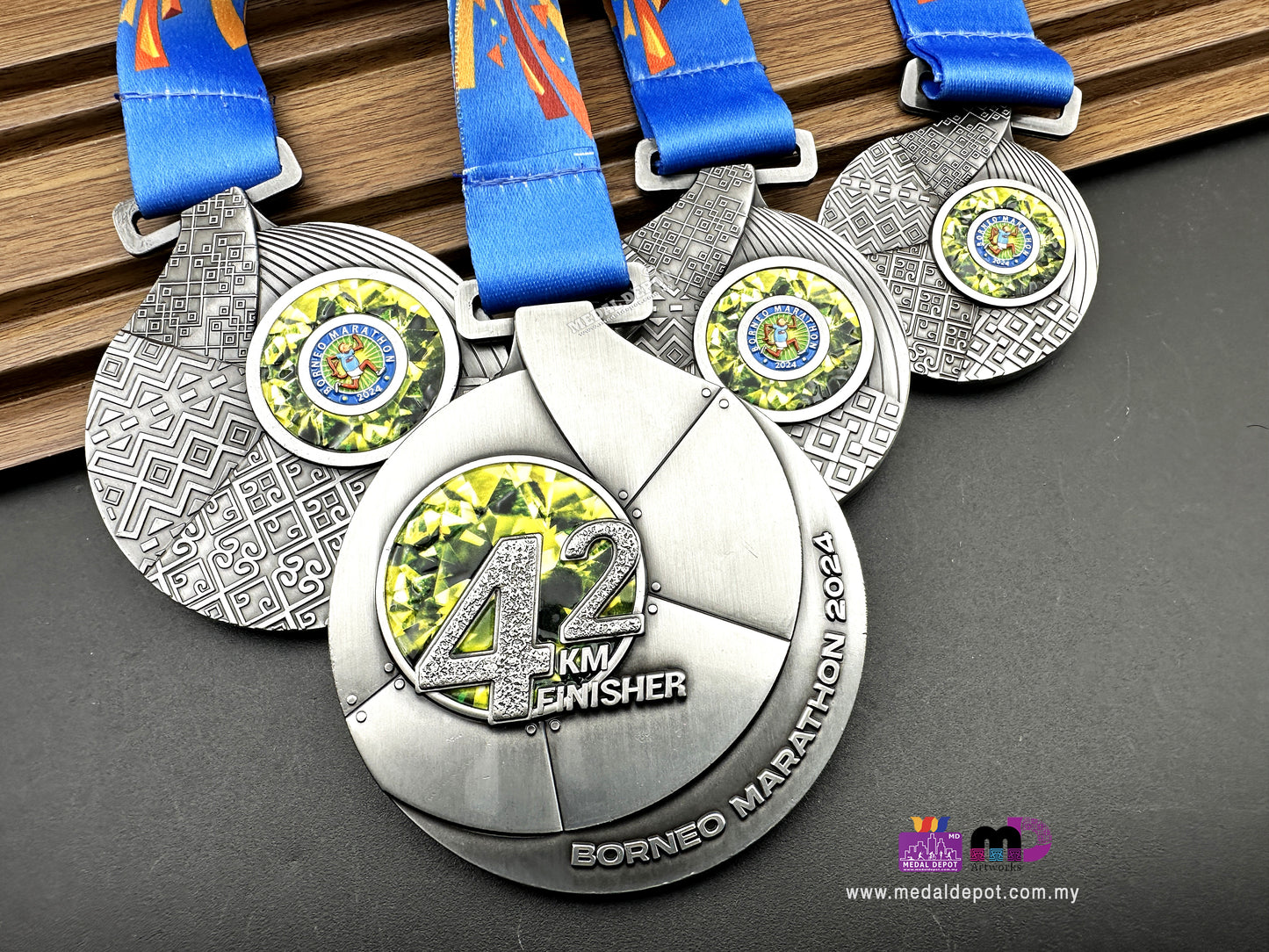 Borneo Marathon 2024 Medal