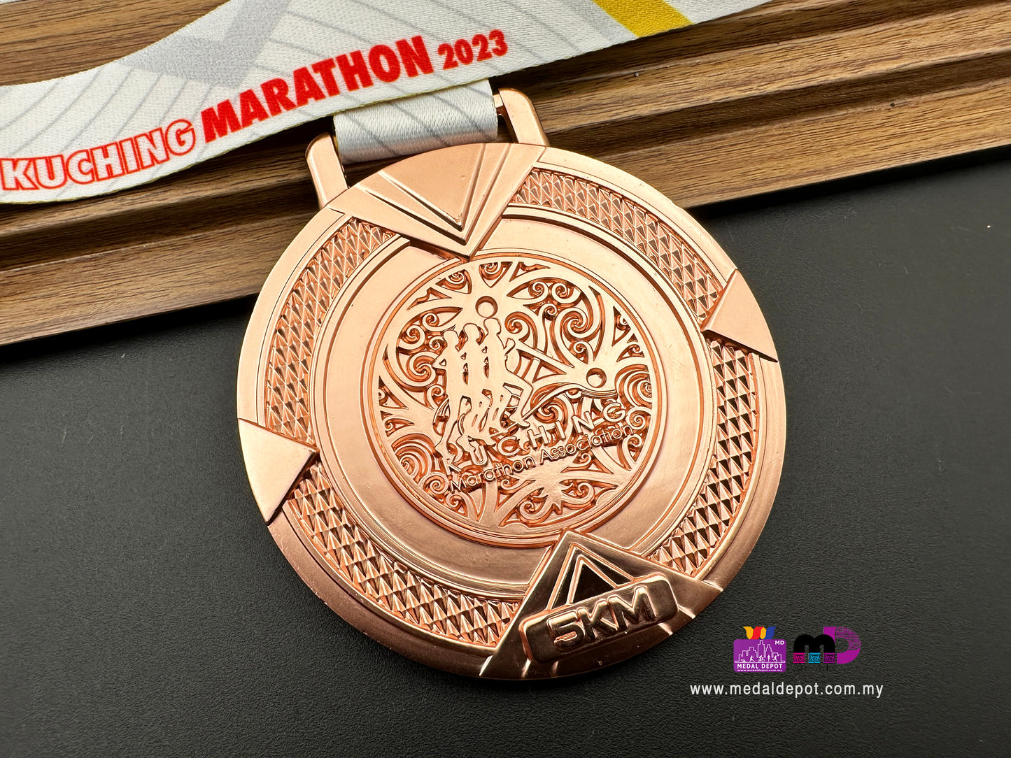 Kuching Marathon 2023 medal