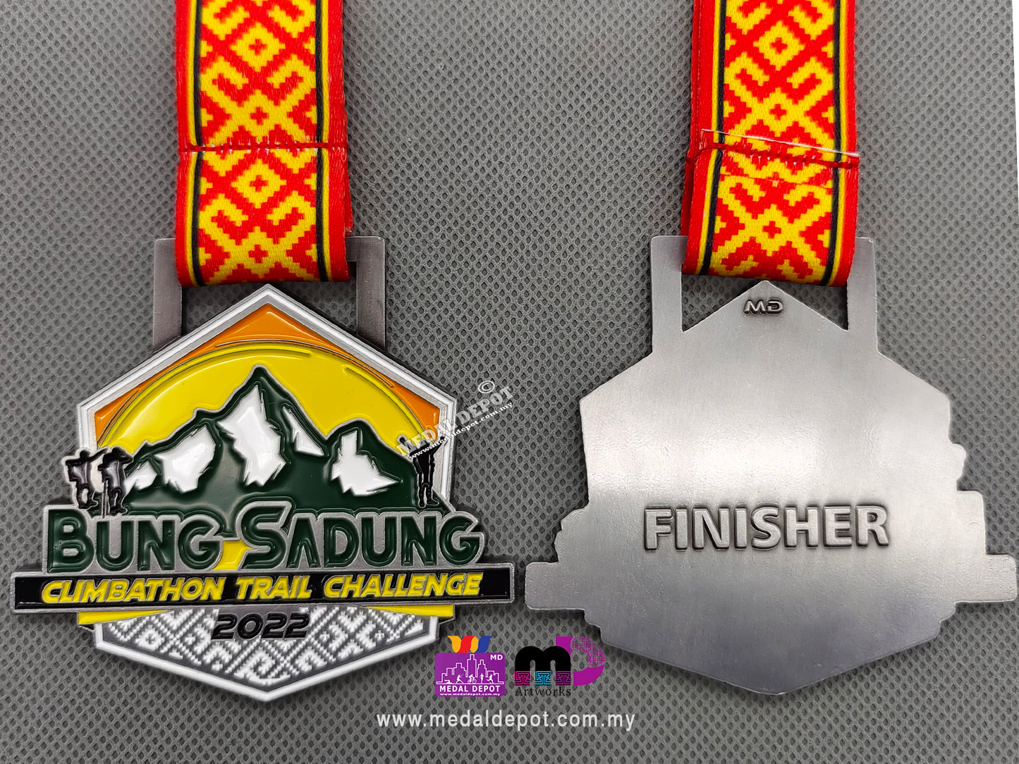 Bung Sadung Climbathon Trail Challenge 2022 medal