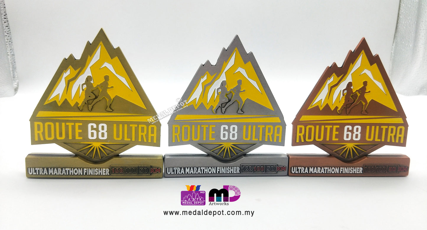 Route68 Challenge 2019 custom trophy