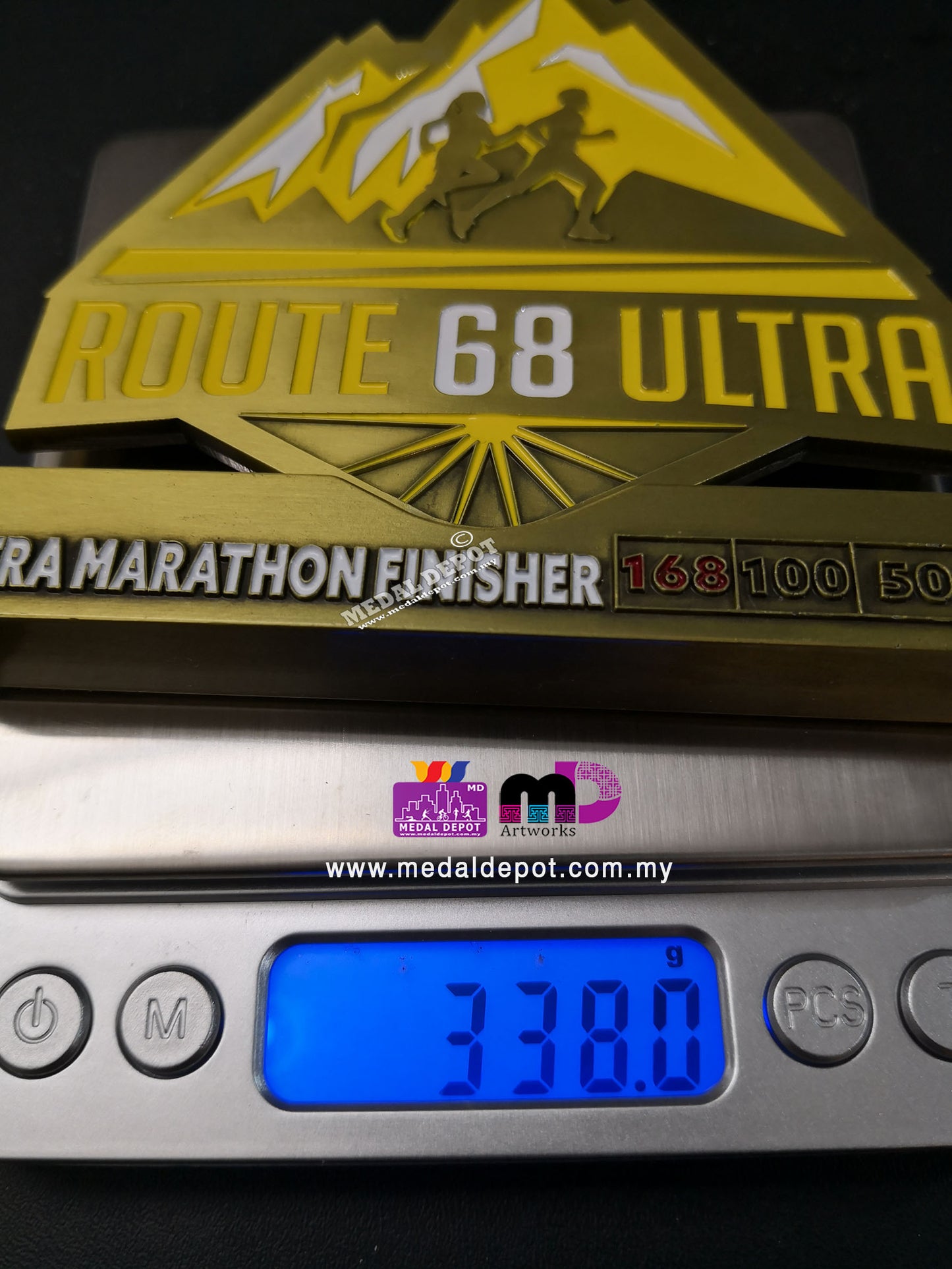 Route68 Challenge 2019 custom trophy