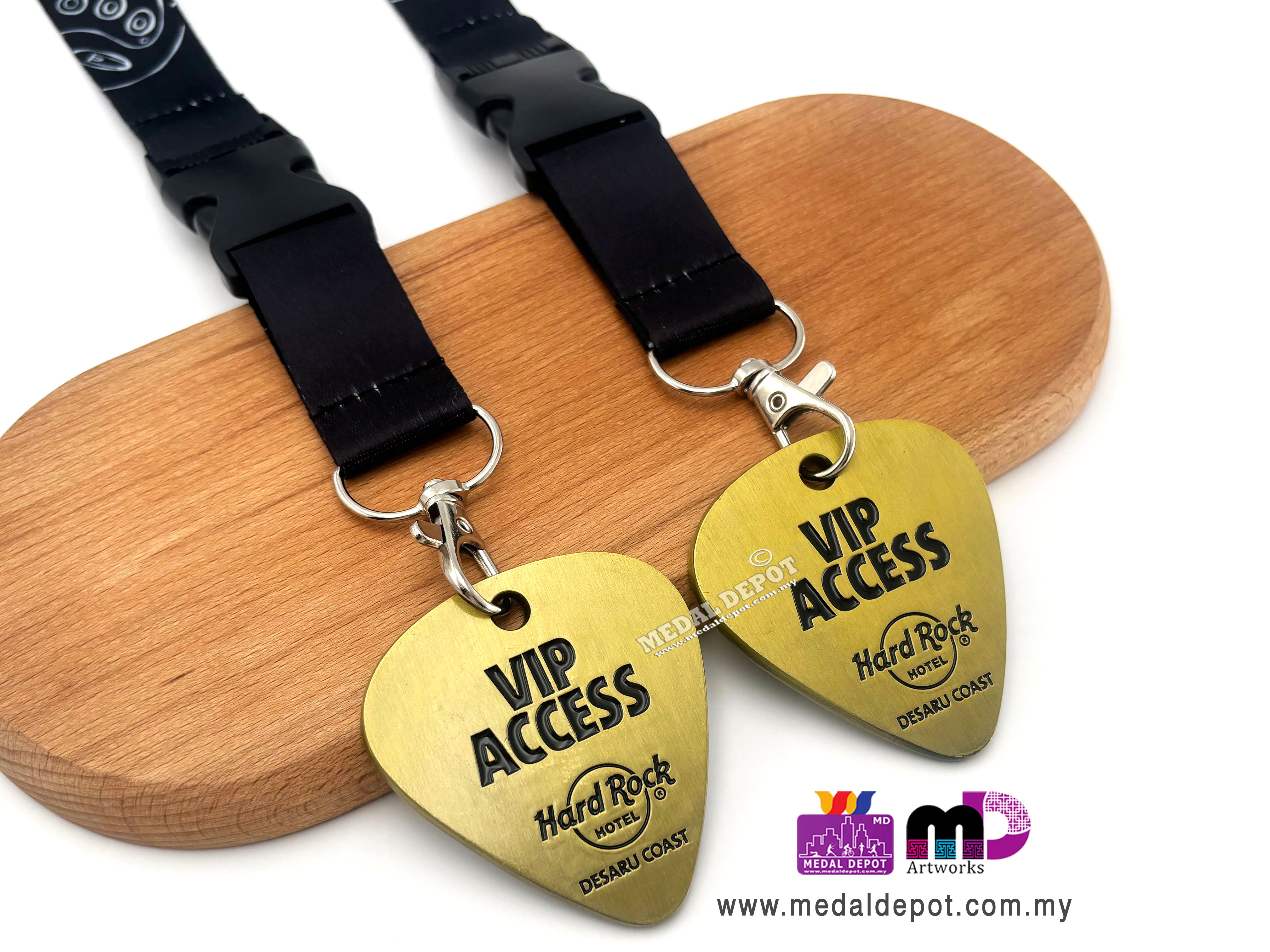 Hard Rock Hotel VIP Access Card – Medal Depot