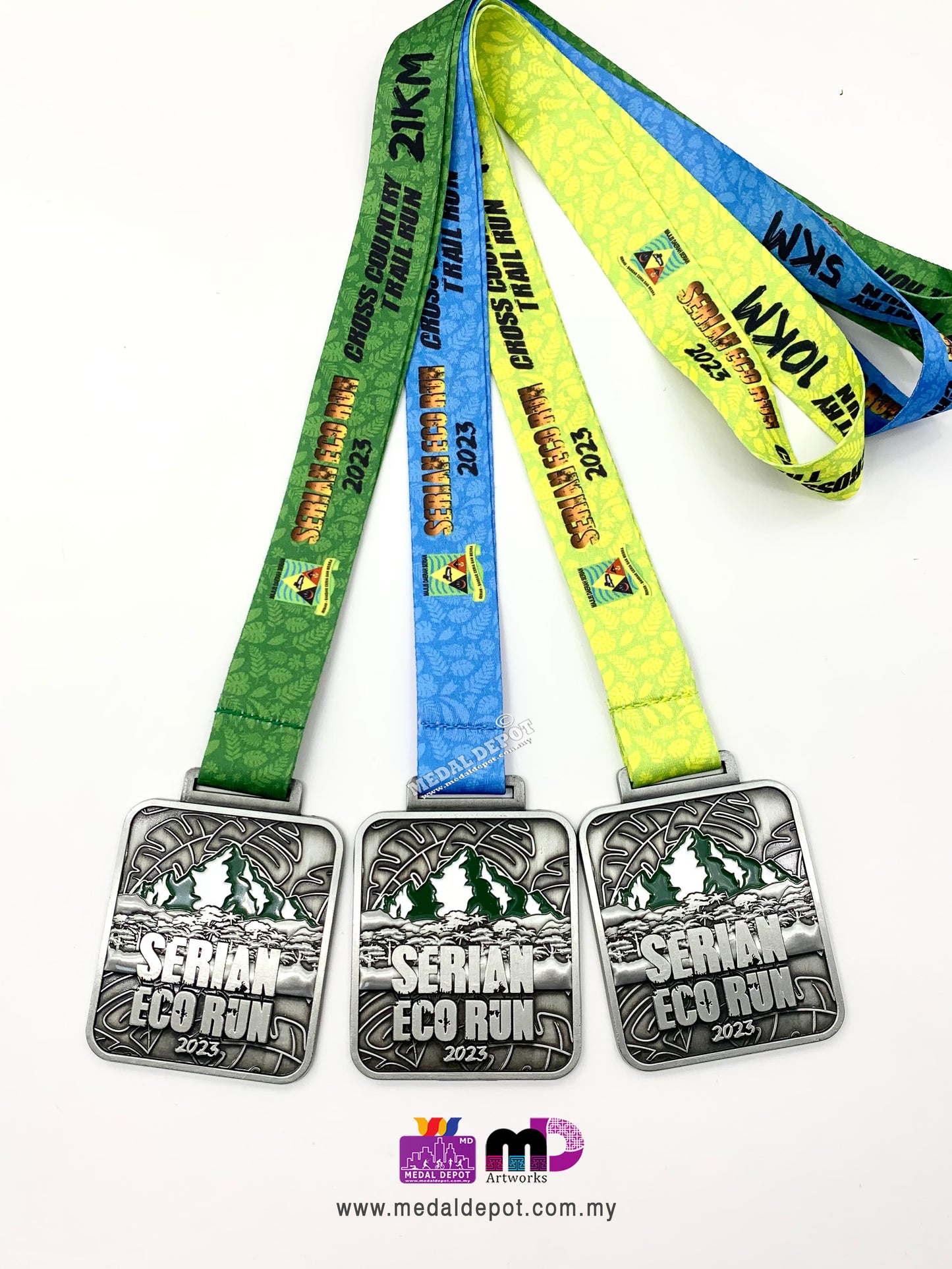 Serian Eco Run 2023 medal