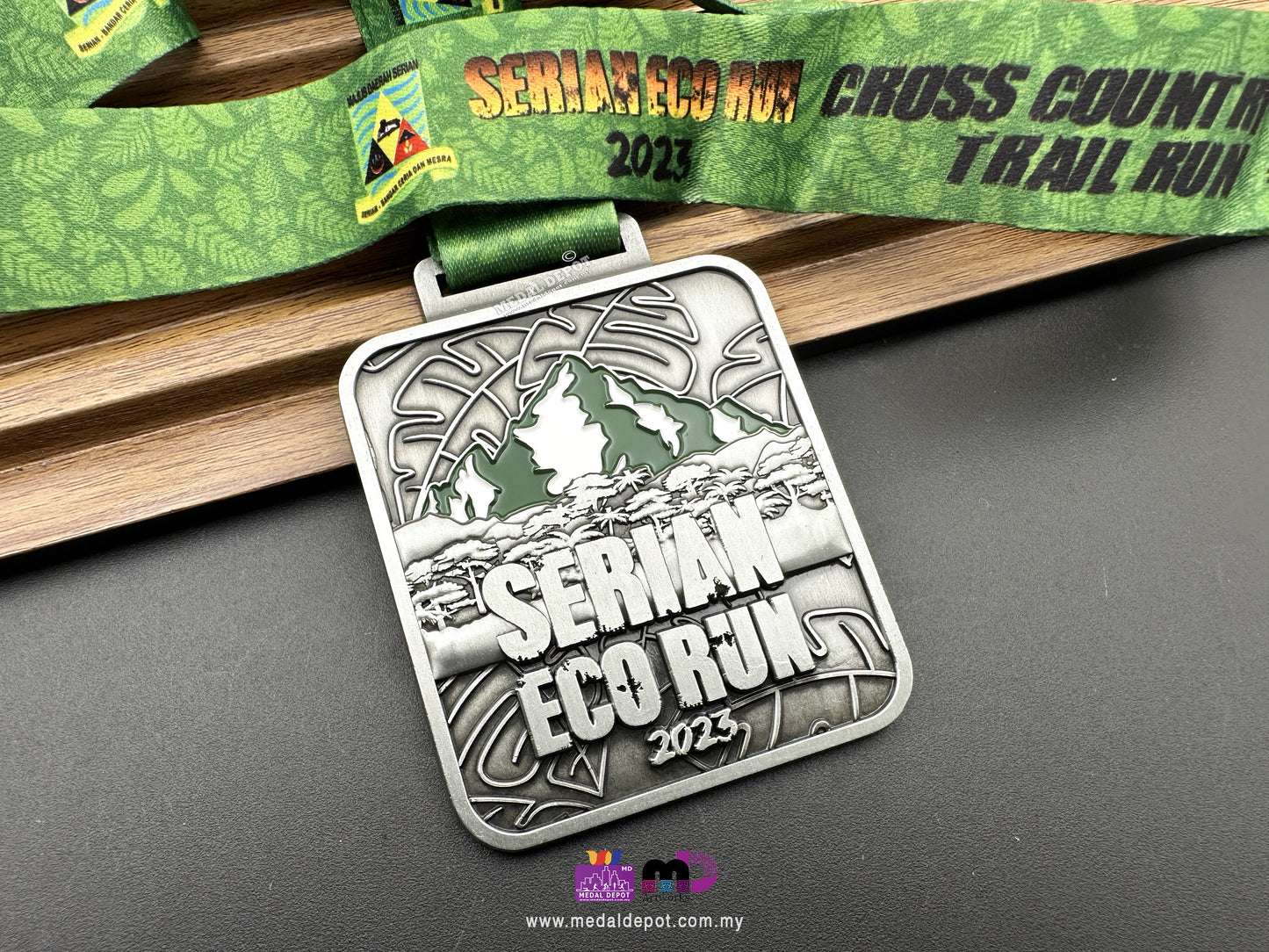 Serian Eco Run 2023 medal