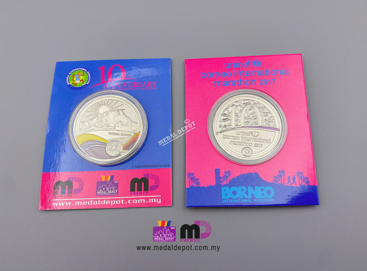 Borneo Marathon 2017 Commemorative Coin