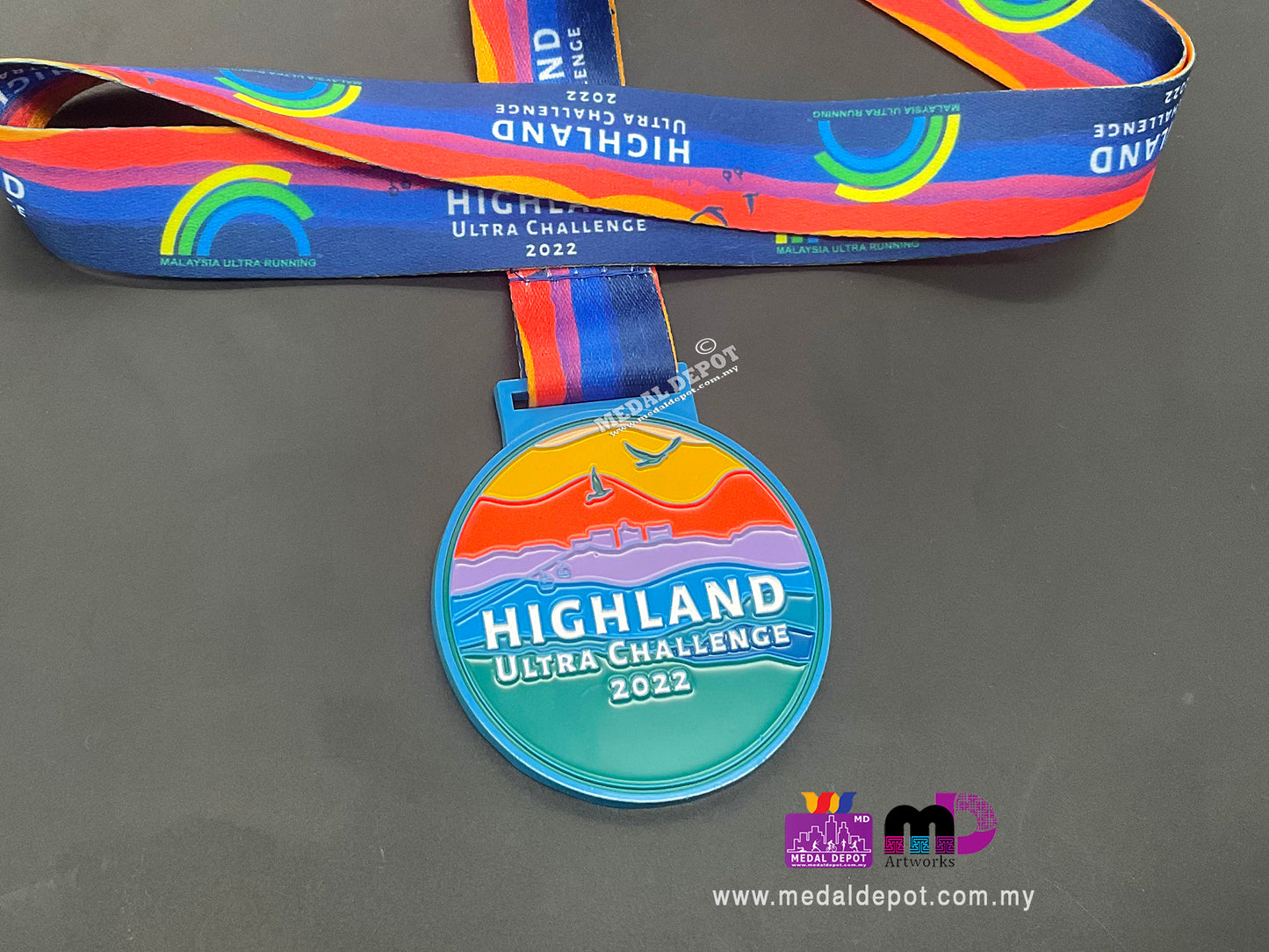 Highland Ultra Challenge 2022 medal