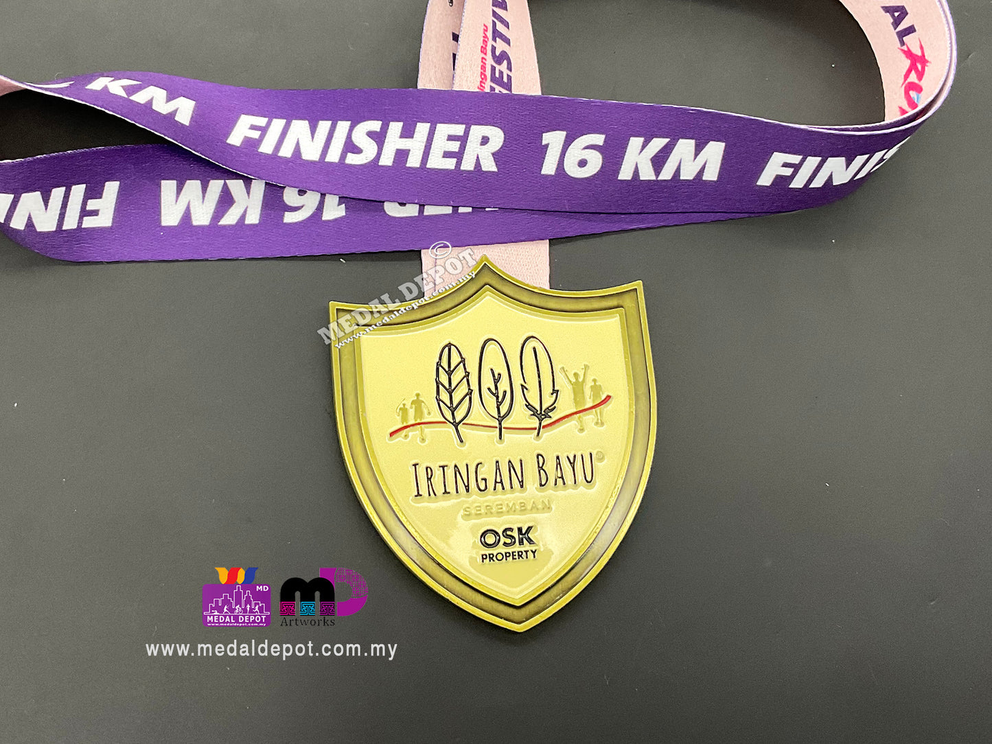 Iringan Bayu Festival Run 2022 medal