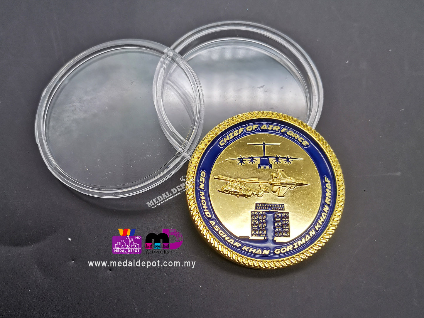 Chief of Air Force Malaysia Coin