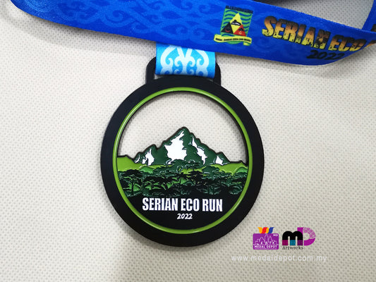 Serian Eco Run 2022 medal